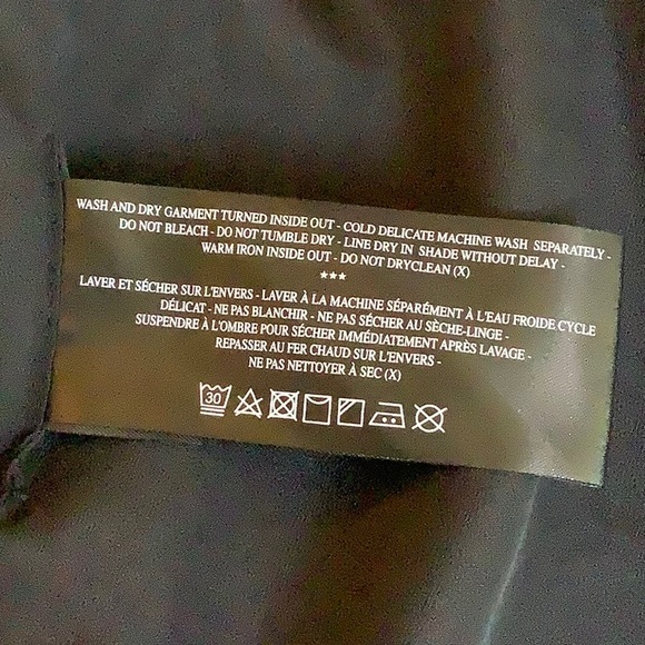 Finders Keepers Tear It Down Wrap Skirt Black Size XS - Picture 13 of 16